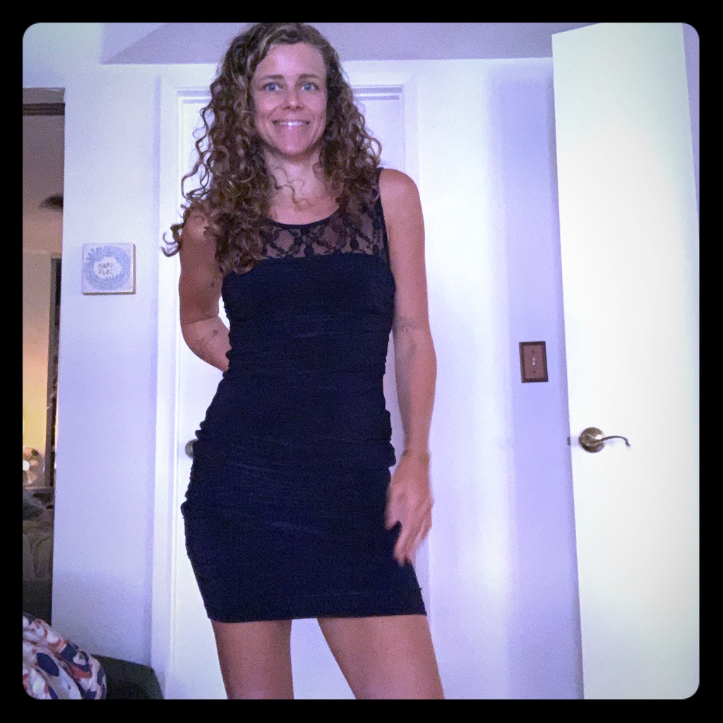 Lacey Navy Blue Mini Dress